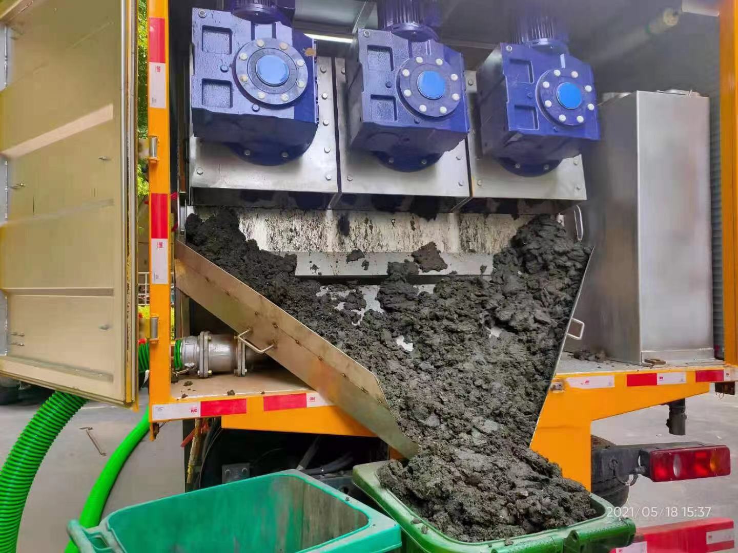 眉山化粪池清掏城市维护站-泥浆净化干湿分离处理